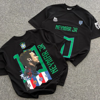 Neymar Jr Graphic Print T-Shirt – Premium Cotton