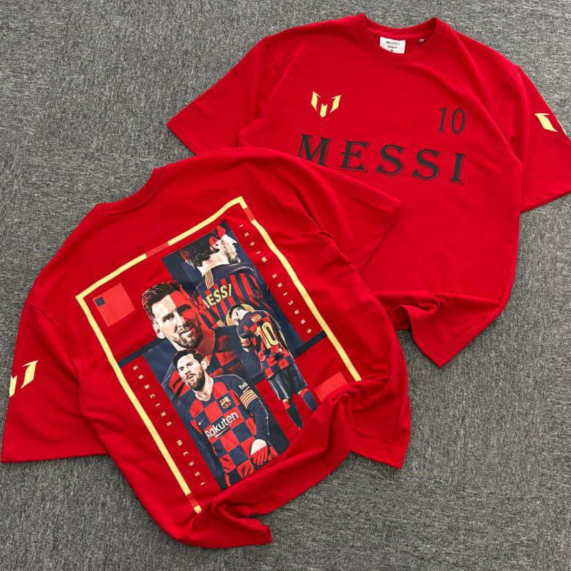 Lionel Messi Graphic Print T-Shirt – Premium Cotton