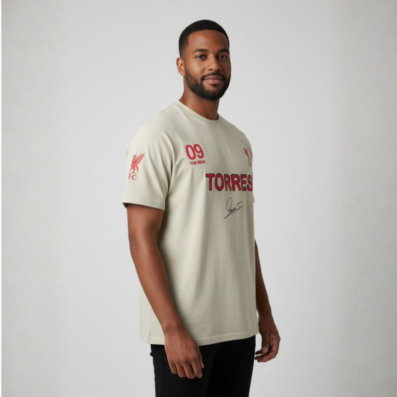 Fernando Torres Graphic Print T-Shirt – Premium Cotton